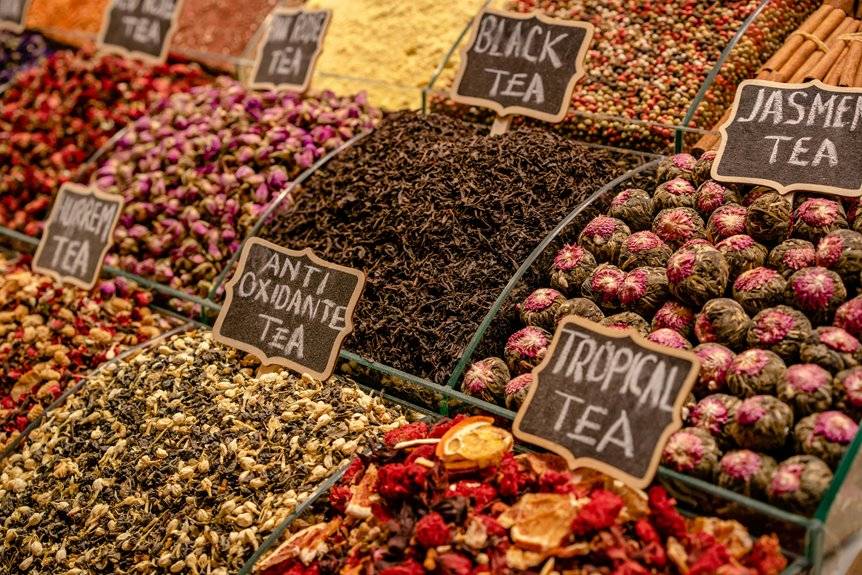 flavorful tea blend creation